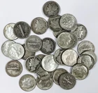 LOT OF 30 PRE-1965 SILVER DIMES! MIXED TYPE! AWESOME FOR COLLECTORS! NR #G3673