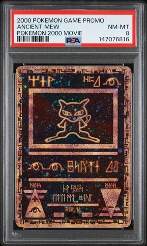 2000 POKEMON GAME MOVIE POKEMON 2000 MOVIE ANCIENT MEW PSA 8