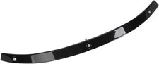 Smooth Windshield Trim - Black Kuryakyn 1389 For 14-19 HD FLH