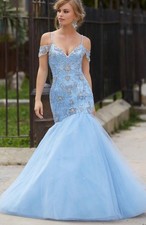 Beaded Mermaid Dress - Prom, Formal, Wedding