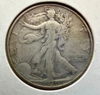 1939-D Walking Liberty Half Dollar - above average condition