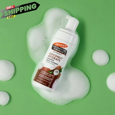 Coconut Oil Formula Foaming Facial Cleanser 5 Fl Oz Palmer s Palmers Hydrate