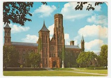Vintage Postcard Smithsonian Institution Building Washington DC 1975