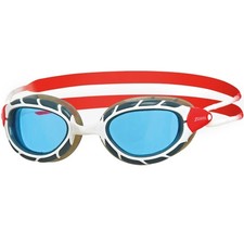 Zoggs Unisex Adult Predat r Adjustable Swimming Goggles w/Comfortable Ultr