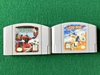 Star Fox 64 and Star Wars Rouge Squadron N64 Cleaned and Tested Nice Bundle!