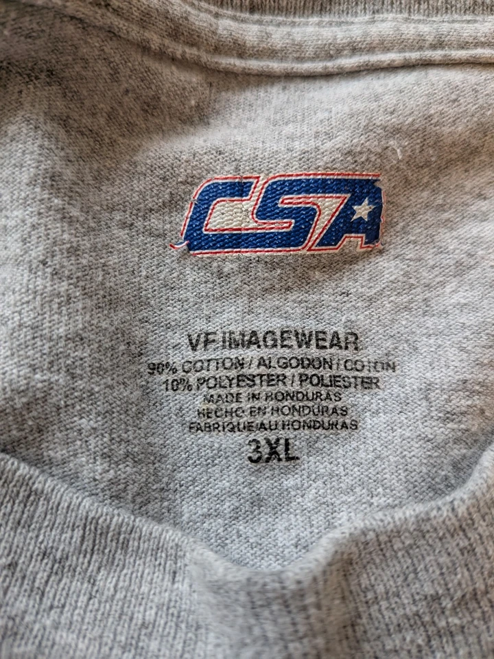 Buffalo Sabres CSA NHL Hockey Shirt Size 3XL Gray Short Sleeve T Shirt - Image 4 of 4