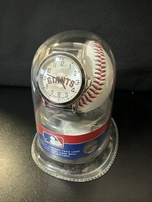 MLB GIANTS GAMETIME WATCH / BALL NEW SEALED