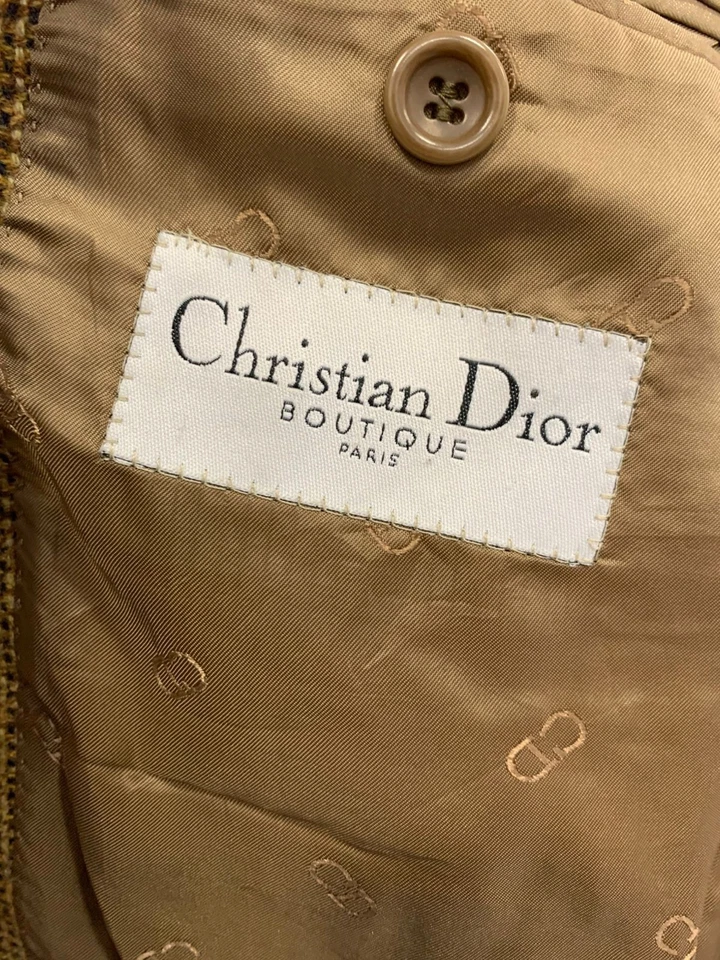 Chaqueta Blazer Christian Dior Boutique Paris Para Hombre Lana Cachemira Talla 50 (US 40R) #53 Foto 3 de 4