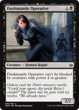 x4 Duskmantle Operative - War Of The Spark - NM - MTG