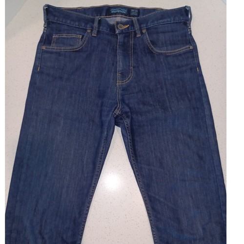 Patagonia Blue Jeans Mens Performance 30x34 Organic Cotton - Picture 6 of 10