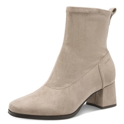 Tamaris Comfort Stiefel Stiefelette Stiefeletten Boots Schuhe beige 85308