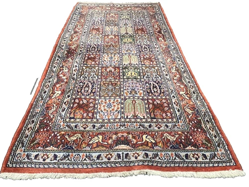 Felder oriental carpet hand knotted moud living room 205 x 100 cm carpet rug