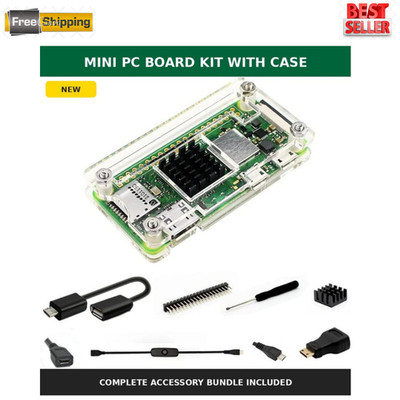 Raspberry Pi Zero 2 W Case Kit with Raspberry Pi Zero 2 W Case Power Supply
