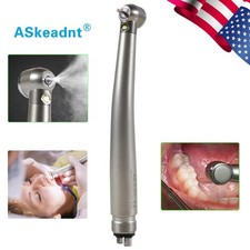 Turbina de Mano con Generador LED de Fibra Óptica Dental de 4 Agujeros Handpiece