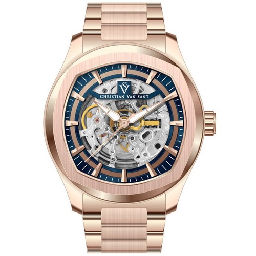 Christian Van Sant Men's Romeo Blue Dial Watch - CV9509 - Picture 1 of 2