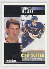 1991-92 Pinnacle Rich Sutter #268 0c4