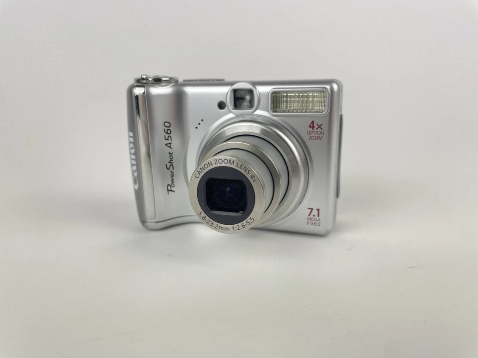 Canon PowerShot A560 Kamera 7,1 MP Digitalkamera Grau PC1229 Kompaktkamera - Bild 4 von 4