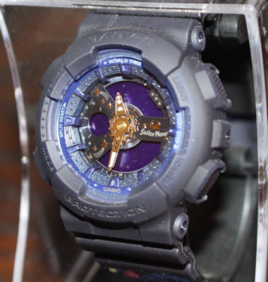 New SAILOR MOON Casio G-Shock Baby-G Ana-Digi Watch BA110SXM - BNIP