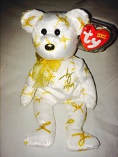 Ty Beanie Baby Bear Ty Signature Bear MWT retired 2004