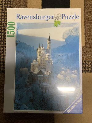 NEW SEALED Ravensburger Neuschwanstein Winter Castle 1500 ...