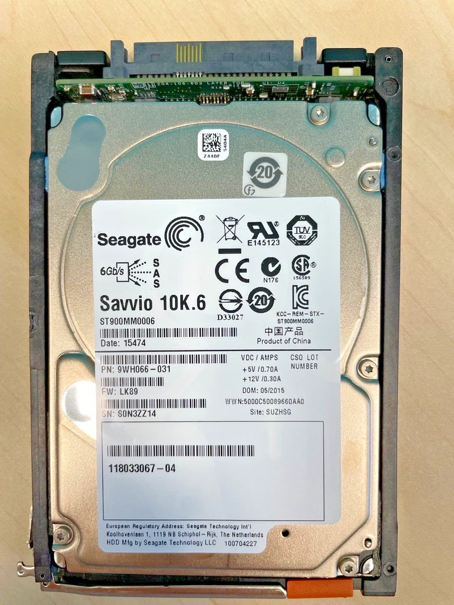 Disque Dur EMC 1.2TB 10K SAS 2.5 SFF – 403-0145-01 – Reconditionné Garanti