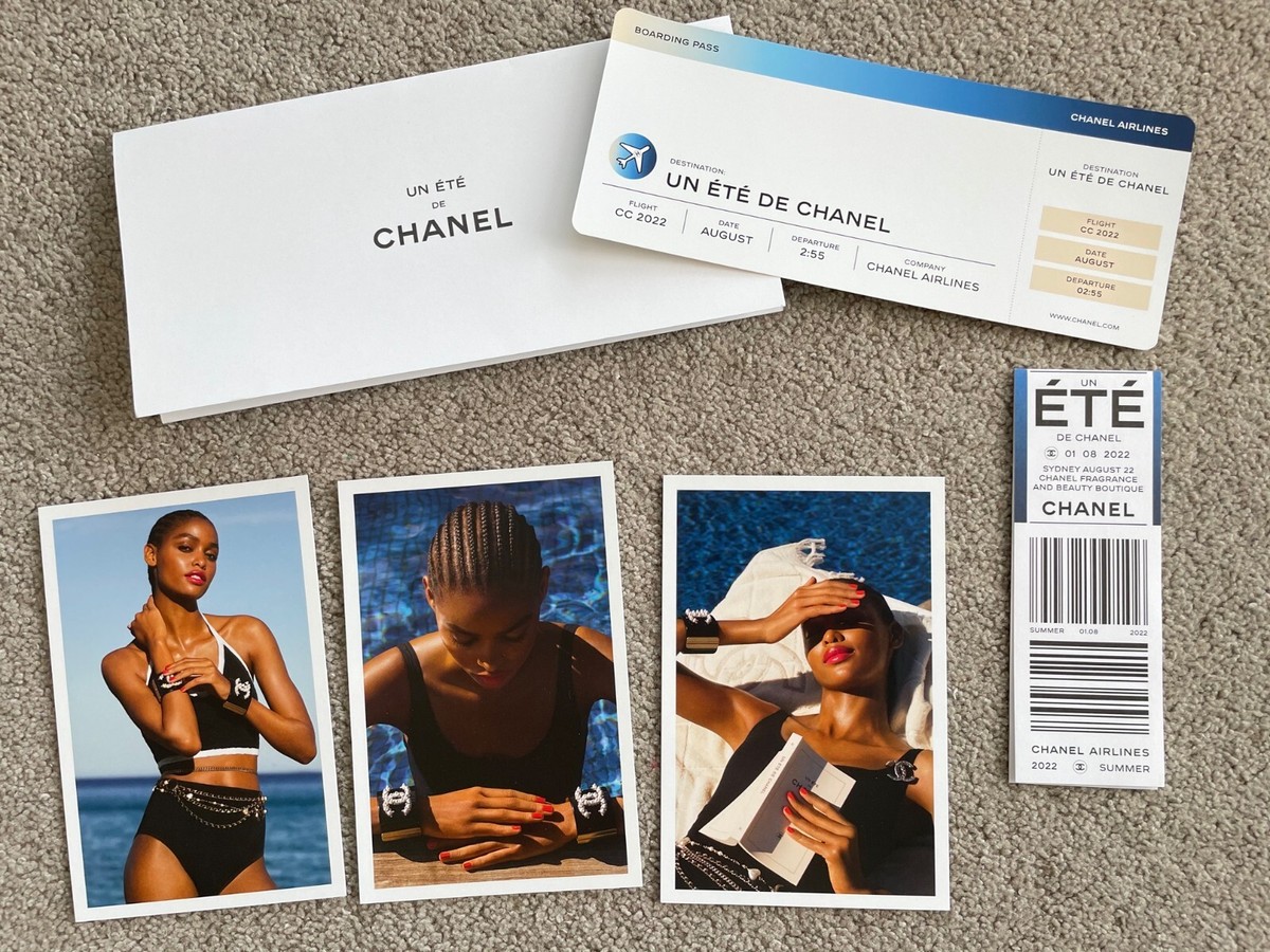 その他 CHANEL post card New Authentic Chanel Post Card Postcards Greating Card Sets 2022