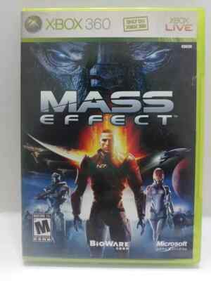 Mass Effect - Microsoft Xbox 360 - Complete Game & Case