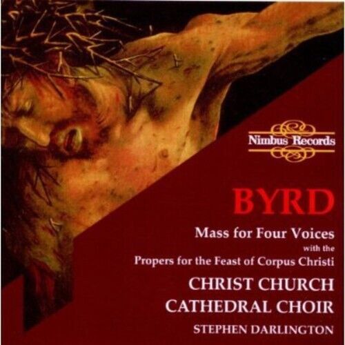 BYRD DARLINGTON - MASS FOR FOUR VOICES NEW CD - Picture 1 of 1