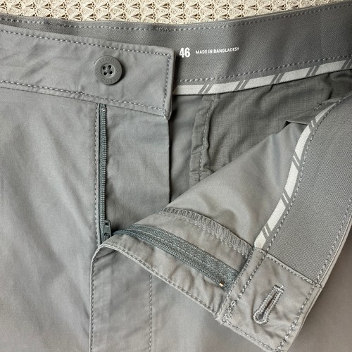IZOD Men's Advantage Performance SportFlex Stretch Shorts Size 46 Grey NWT - Picture 10 of 14