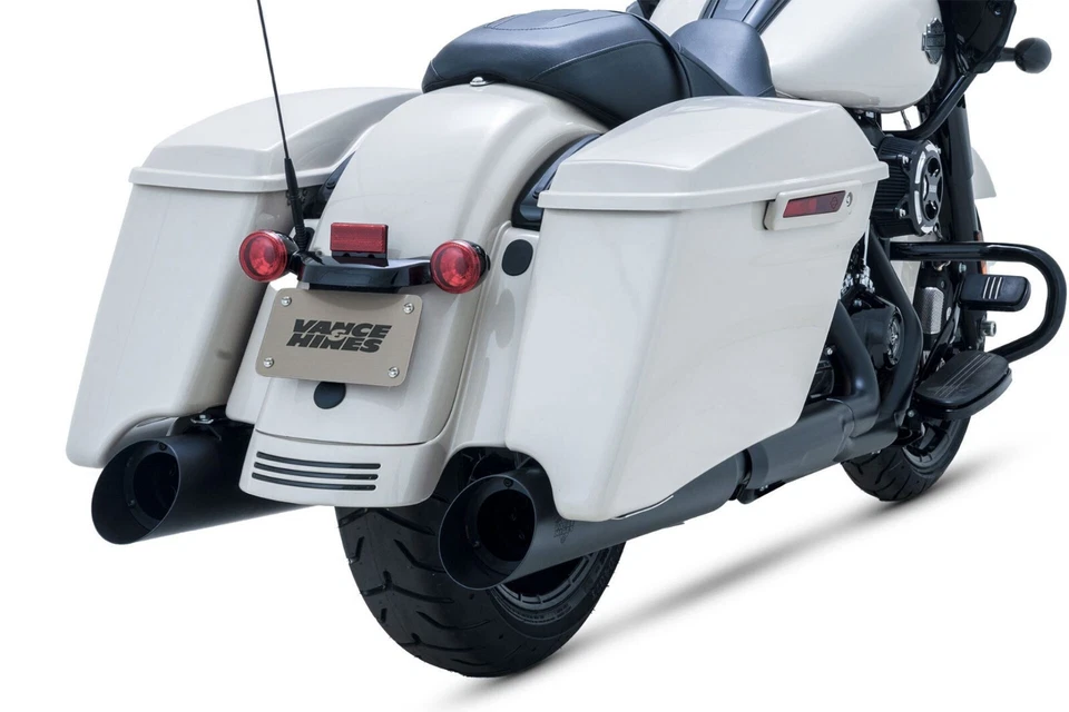 Vance & Hines Backslash 450 Slip-On Exhaust For 17-23 Harley Davidson Touring Foto 3 de 4