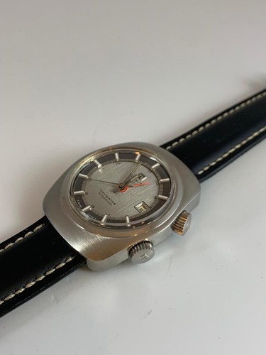 Stunning Rare 1960s Mechanical Alarm Swiss Tissot Navigator Sonorous - Picture 6 of 8