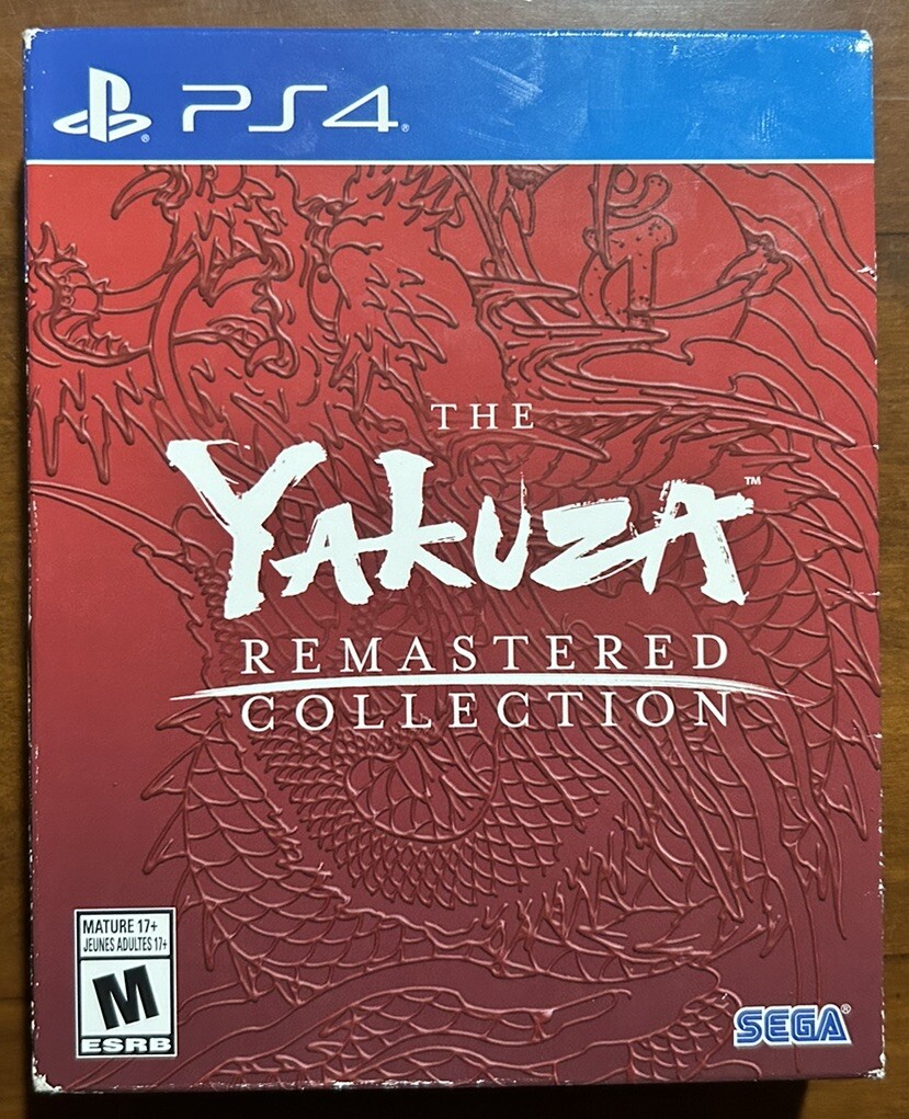 The Yakuza Remastered Collection Box Set PlayStation 4 PS4