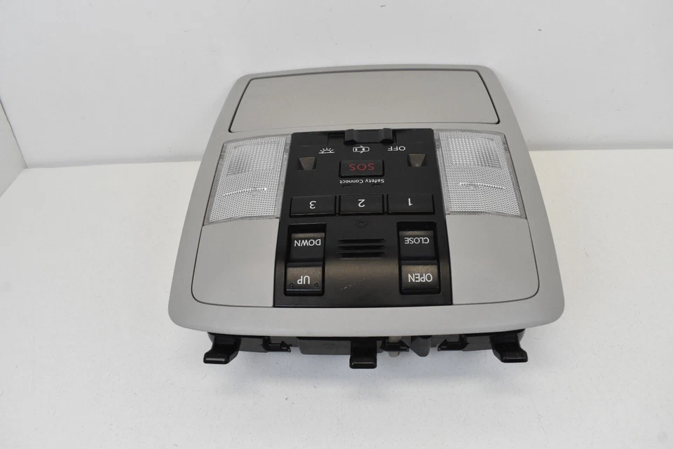 Lexus CT200h 2011 2014 consola superior bolsillo techo corredizo mapa gris claro OEM Foto 2 de 4