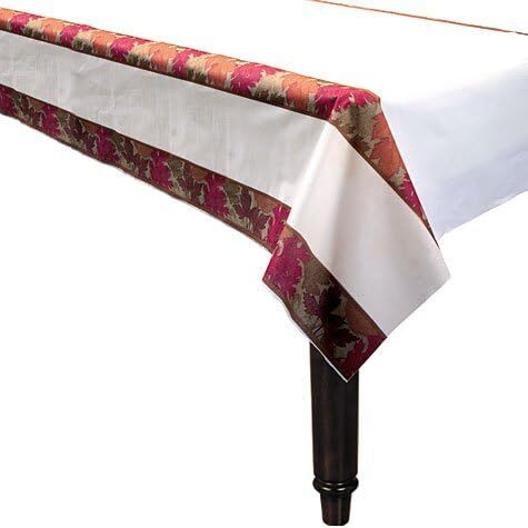 Amscan Funky Fairy Paper Tablecover - Printed Floral & Star Design Disposable Party Tablecloth
