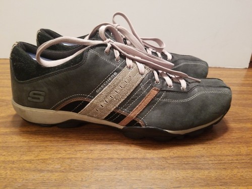 SKECHERS LEATHER UPPERS FABRIC LINING MANMADE SOLE 12/M/ MULTI COLOR OXFORD - Picture 3 of 12