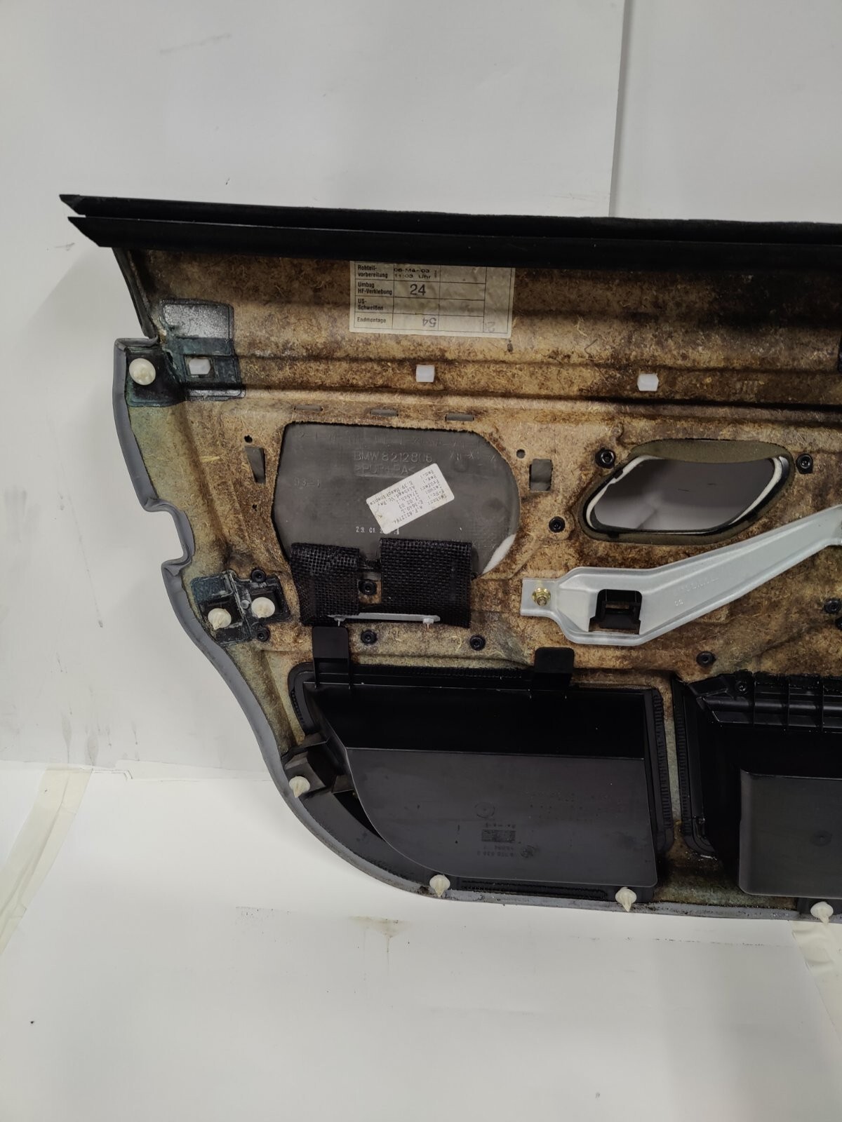 03 BMW 530 E39 Front Left Door Panel 8212793 OEM MA for sale