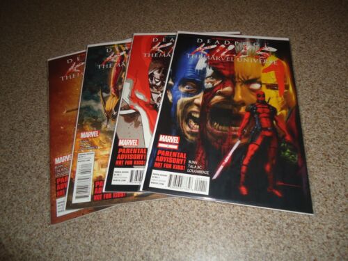 DEADPOOL KILLS THE MARVEL UNIVERSE COMPLETE SERIES 1-4 HIGH GRADE - Picture 1 of 3
