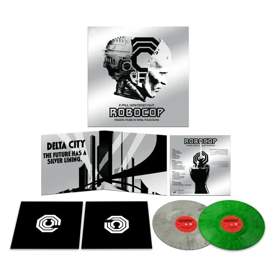 på vegne af Produktivitet ganske enkelt Robocop Original Motion Picture Soundtrack - Rare Green Silver Color - Vinyl LP | eBay på vegne af Produktivitet ganske enkelt Robocop Original Motion Picture Soundtrack - Rare Green Silver Color - Vinyl LP | eBay