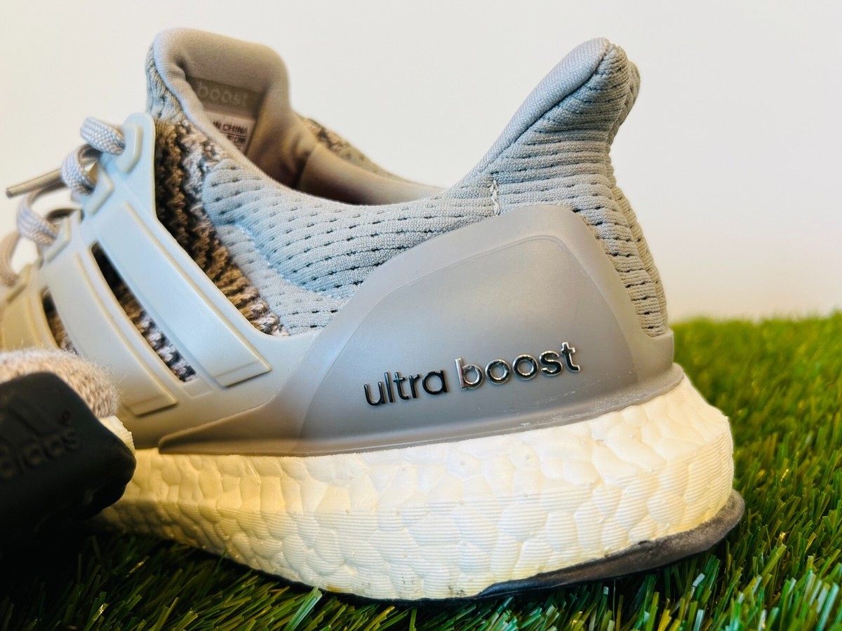 adidas gazelle silver green womens Adidas Ultraboost 1.0 "Wool Grey"  Beater Sneaker