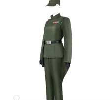 Obi-Wan Kenobi Cosplay Costume Tia Star Galactic Imperial Office Uniform Hat
