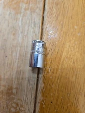 Snap On 1/4" Drive 9MM 6PT Shallow Chrome Socket TMM9