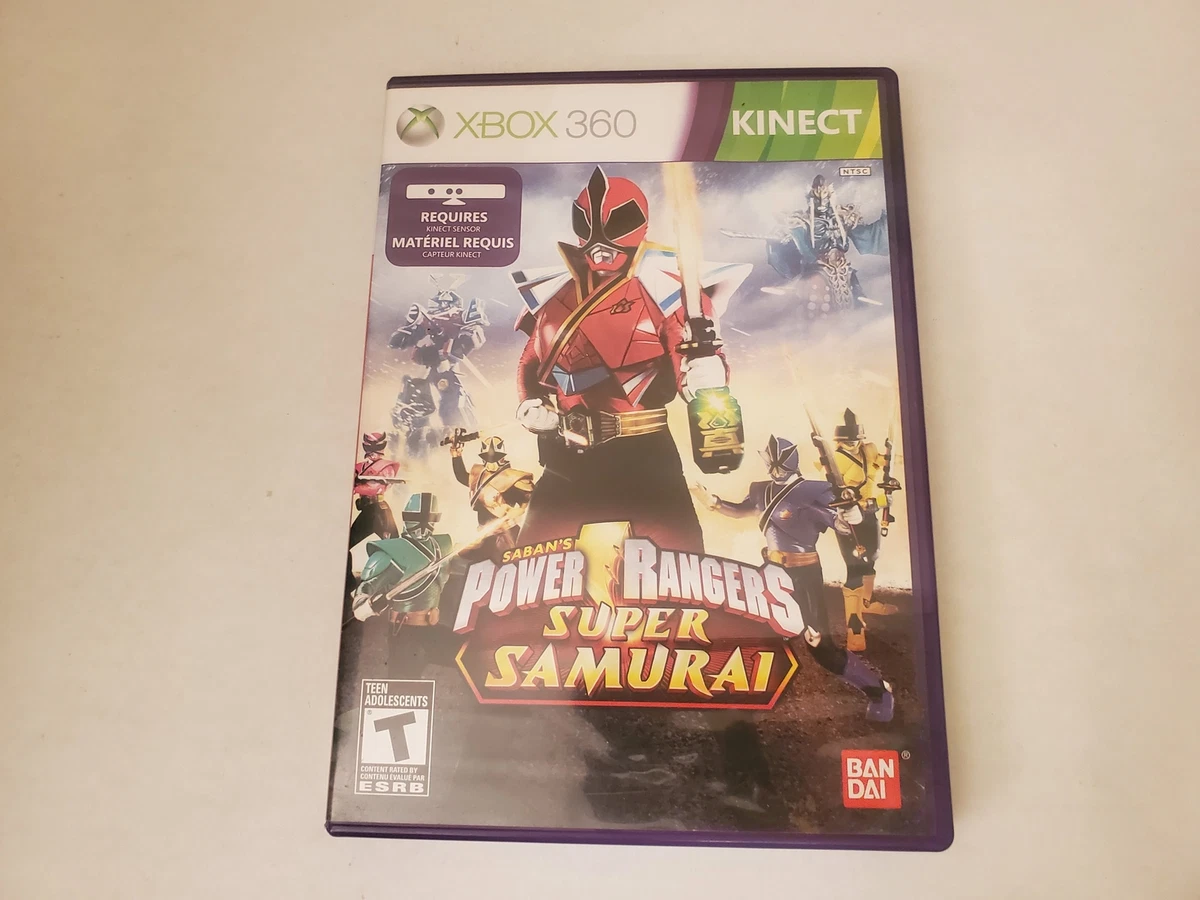 Power rangers samurai xbox cheap 360