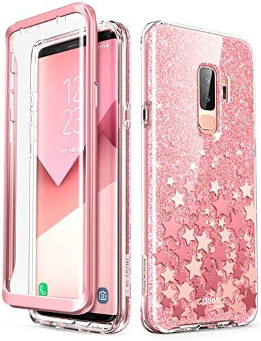 Cosmo Full-Body Bumper Case for Galaxy S9 Plus 2018 Release, Thermoplastic Polyu