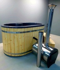 ThermalWood Fibreglass OFURO Wood fired hot tub 