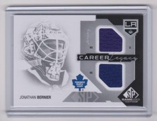 14-15 2014-15 SP Game Used Career Legacy Jerseys #CLJB Jonathan Bernier Toronto