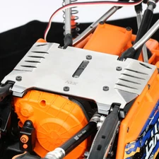 KYX Axial RBX10 RYFT Stainless Steel Center Skid Plate Guard