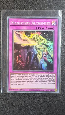 Magistery Alchemist LED6-EN016 M Yu-Gi-Oh Legendary Duelist Series 