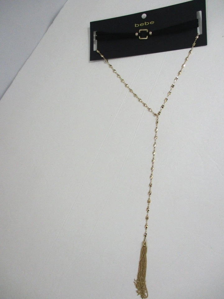 NUEVO CON ETIQUETAS Bebe TALLA 1 Gargantilla Collar Cautivador Glamoroso Foto 4 de 4