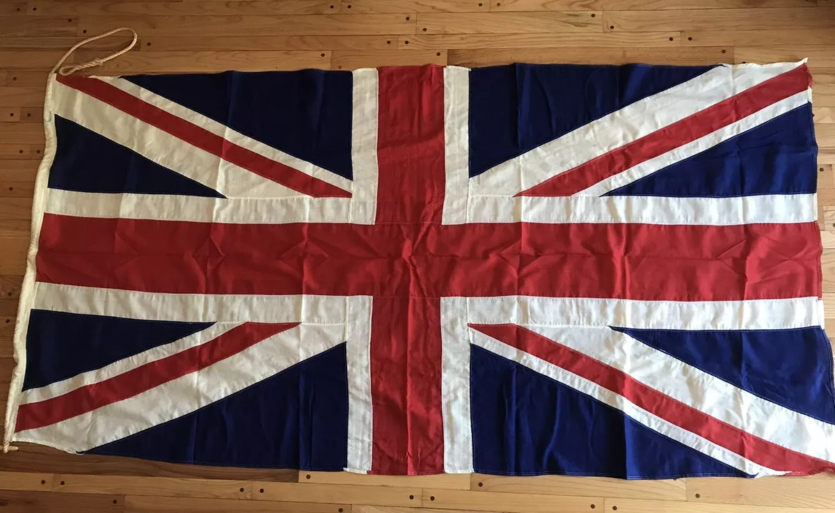 Vintage Union Jack Flag, London. 8'9” X 4'4” | eBay