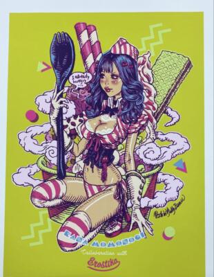 Rockin' Jelly Bean Capsuel Collection Silkscreen Poster Size: 560